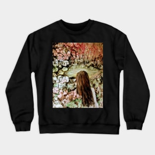 Girl by the Pond - 1 Crewneck Sweatshirt